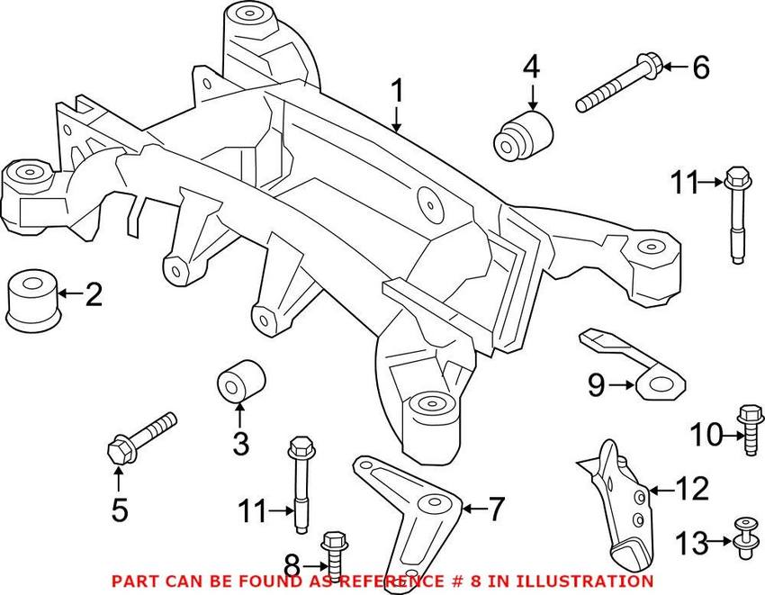 BMW Hex Bolt (w/ Washer) 33306772888